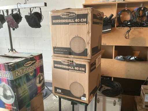 Showtec 40cm Spiegelbol (2x)