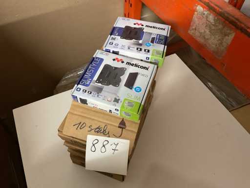 10 supporti da parete