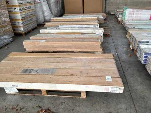 Pardoseala parchetă semi-solidă din parchet