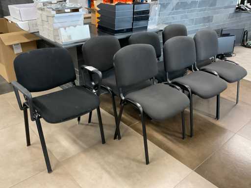 Chaise de cantine (7x)