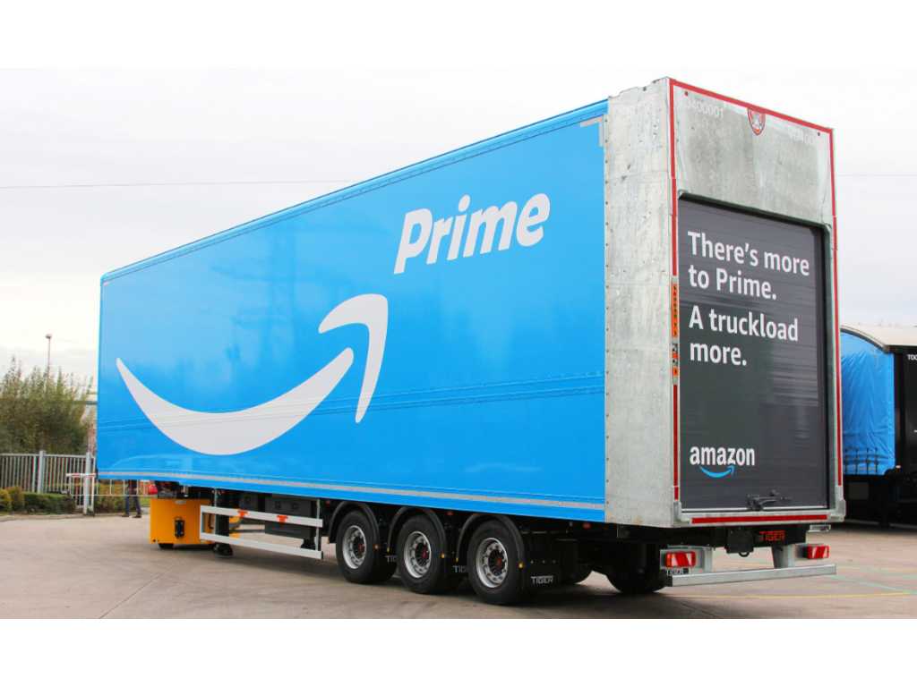 Ciężarówka całopojazdowa - Amazon Zwrot towaru - 671 sztuk - Kärcher - Miele - Philips - Siemens - Kenwood