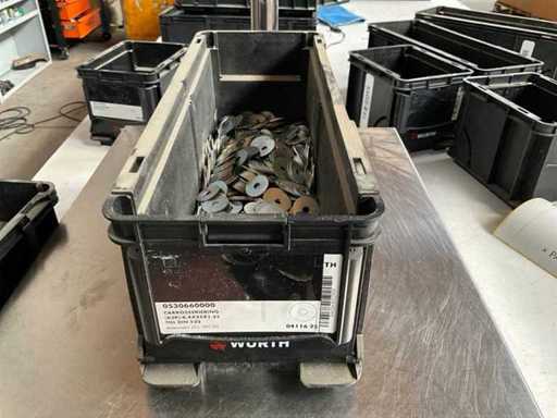 Würth 6,40 kg Karosseriering 6,4 x 25 x 1,25 in stapelbarer Karton