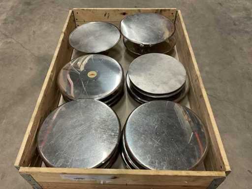 Partij RVS taartplateaus