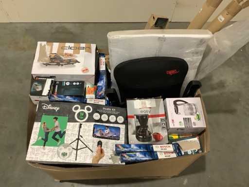 Towary do zwrotu z palet