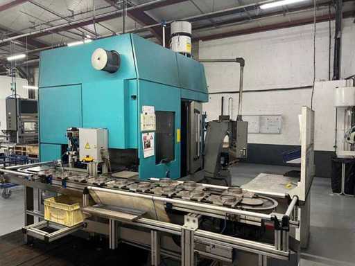 INDEX V160-C CNC-Drehmaschine mit motorisierten Werkzeugen und C-Achse