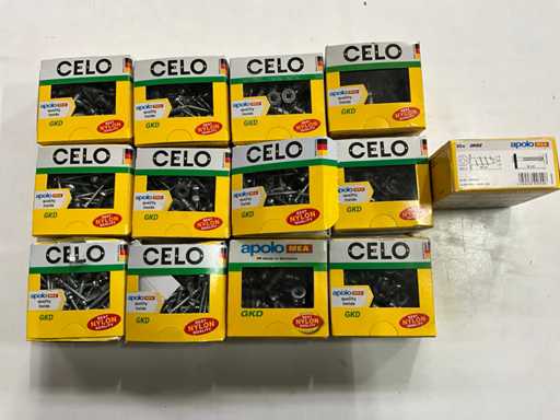 Apolo Mea Różne wtyczki z płyty gipsowej 50 elementów (13x)