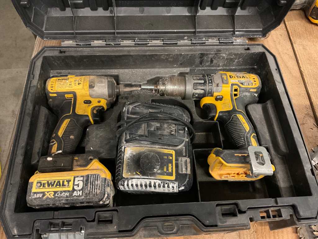 DeWalt DCF887-DCD796 Schroefboormachine en slagschroevedreaaier