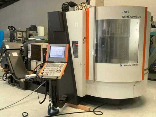 2010 AgieCharmilles Mikron HSM 800 Verticale machinecentra