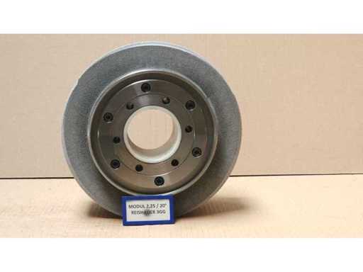 Reishauer RZ 400 / 800 / 1000 - Module 2.25 EW 20° 3GG - Draagflens inclusief slijpschijfflens