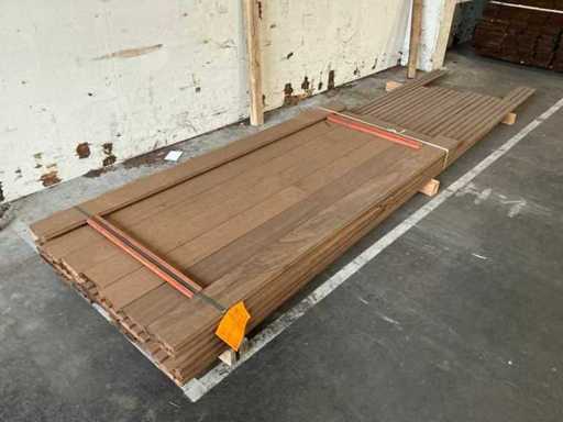 Frake Thermo 25x129 Hardhout