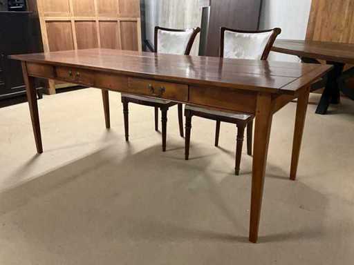 Masă de dining cu cireș 210cm