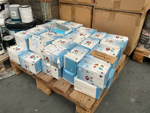 Série de masques pour enfants