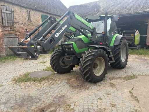Deutz-Fahr Agrotron 165.7 with Quicke Q66 front loader – Over €50,000 invested | Fresh Service | Ready to use