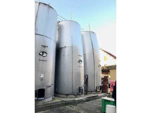 LEJEUNE  Cuve inox fond incliné de stockage alimentaire 507 HL Vendue à l’unité