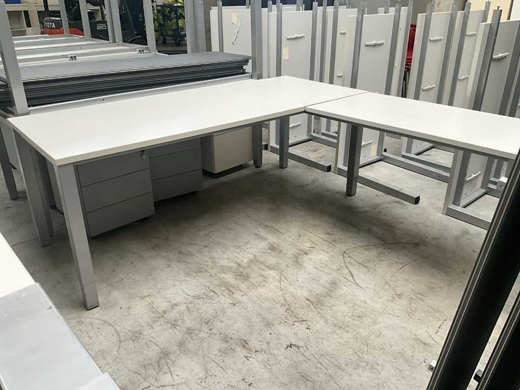 2 x desk table corner combination BENJO