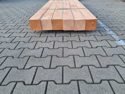 gehobelt - Douglasienstangen (6x)