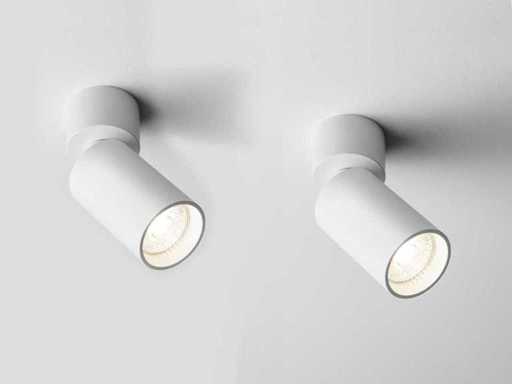 16 x Fago kantelbare design spot wit