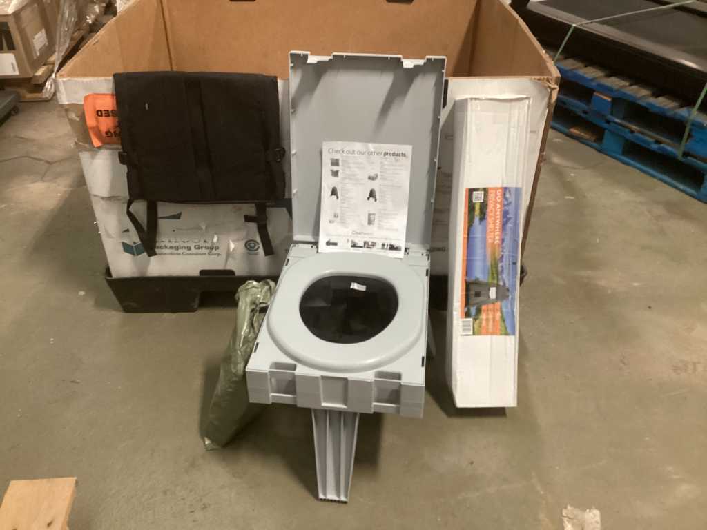 Cleanwaste portable online toilet