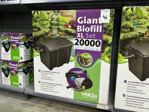 Velda Giant Biofill XL Set 20000 Filtr kasetowy