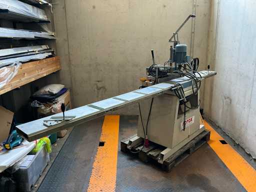 Rotox KBG 192 copy drill - 3m sliding table - functional