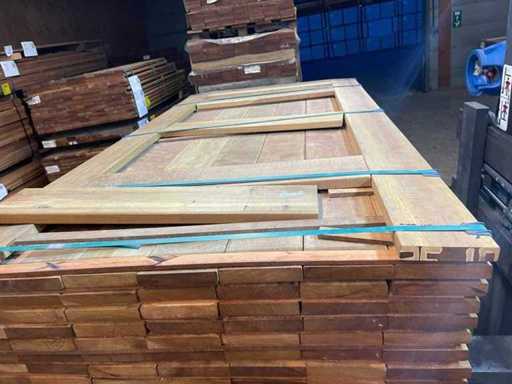 Guyana Ipé – Deska strugana – 1850x140x25mm (68x)