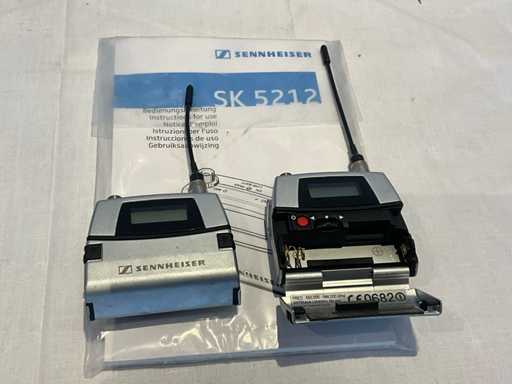 Sennheiser SK5212 Mic transmitter (2x)