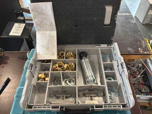 Eurotis EOG L-Boxx 102 Quick Mounting Kit Stainless Steel Corrugated Pipes
