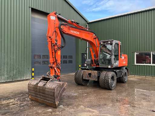 2007 Hitachi ZX130W Mobiele graafmachine