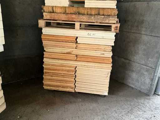 Partij diverse IKO isolatie panelen 10 cm tand en groef (16 m2)