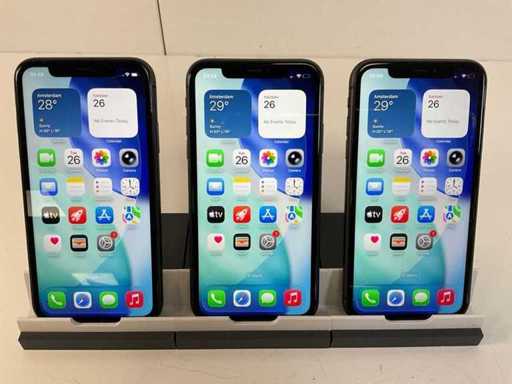 Apple iPhone 11 - 64 GB - Black (3x)