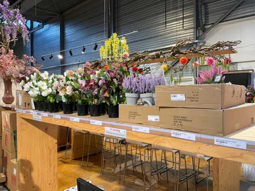 Lot de plantes artificielles