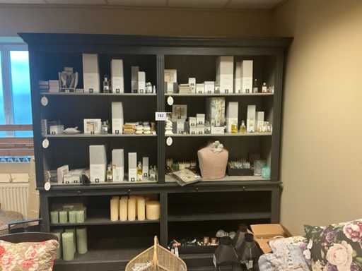 Sideboard with contents