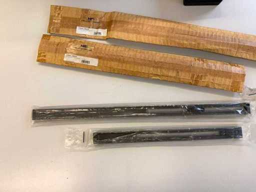 Helios-Preisser - (2x) Endmaß-Halter mit Schnellverstellung 100–500 mm