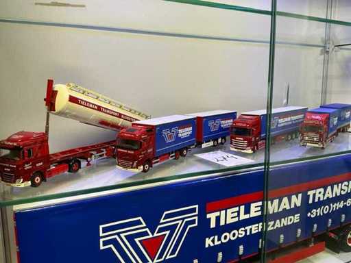 WSI model 1:50 Tieleman Transport (4x)