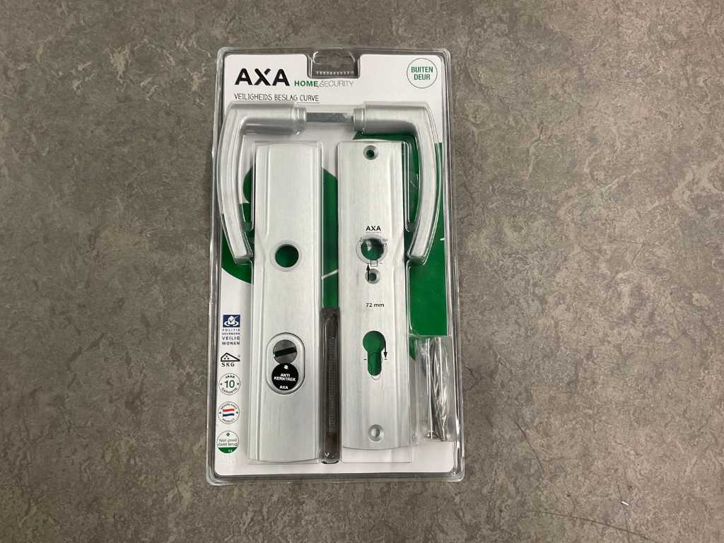 AXA - 6665 - Ferrures de sécurité pour portes extérieures (4x)
