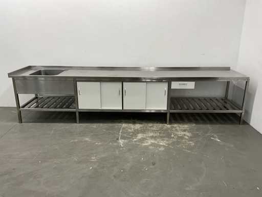 Edelstahl-Arbeitstisch