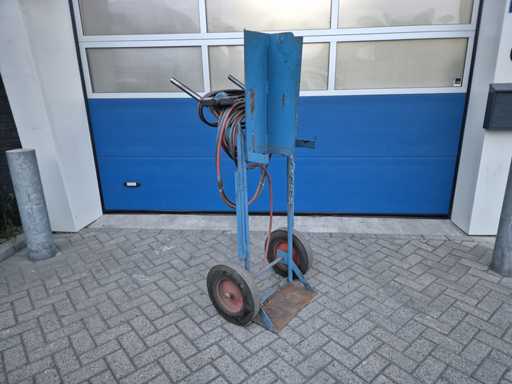 Wózek palnika do ci?cia