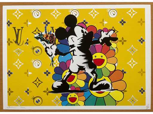 DEATH NYC : Vuitton Mickey Mouse Flowers Thrower