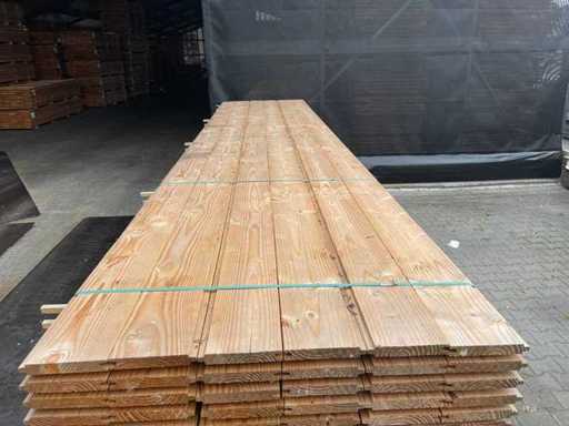 Profil cabanei din lemn Douglas 5000x175x28mm (36x)