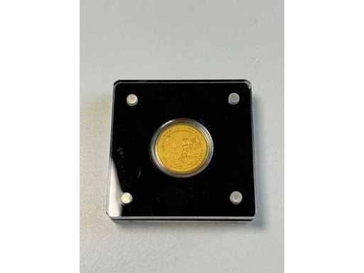 1/1000 ounce .999 Fijn Goud "Capitals of Europe" Zagreb - Beperkte Oplage 5.000