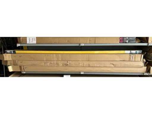 Madeco Lichtdoorlatend rolgordijn (b x h) 200 x 180 cm geel (15x)