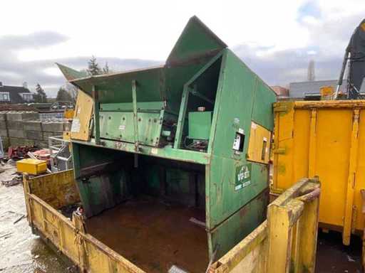 Installation de l’écran mobile Viper Mini Sizer en 1998