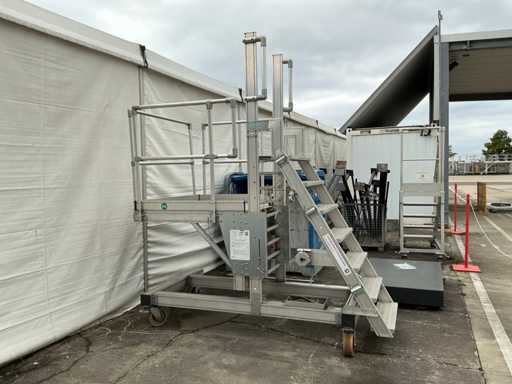 GÜNZBURGER - Piattaforma di lavoro mobile, regolabile in altezza