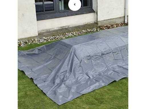 Grote partij Transportzakken springkastelen en grondzeilen