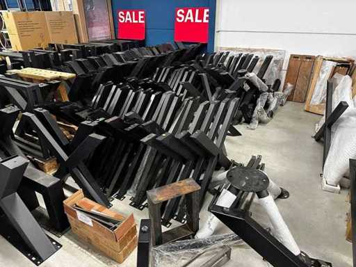 Pieds de table de fête - Mélange (25x)