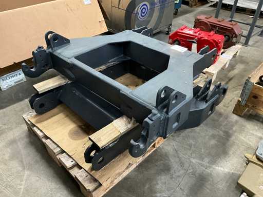 Manure tank lifting device frame (2x)