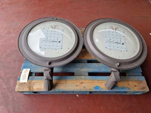 SECOM Lot of 5 LED Luminaires