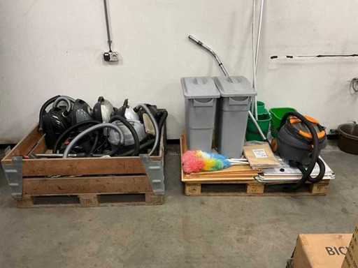 Partystaubsauger und verschiedene