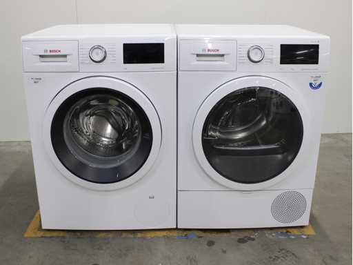 Serie Bosch|6 lavatrice EcoSlence Drive & Serie Bosch|6 Asciugatrice a condensatore autopuliente
