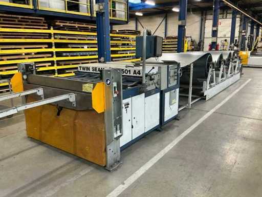 Maszyna do formowania kanałowego Twin Seam KA 1501 A4 z 1995 roku